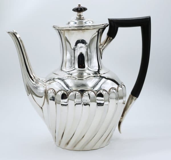 Antique Silver Coffee Pot, 1901