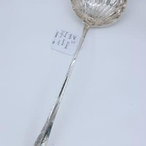 George II silver soup ladle