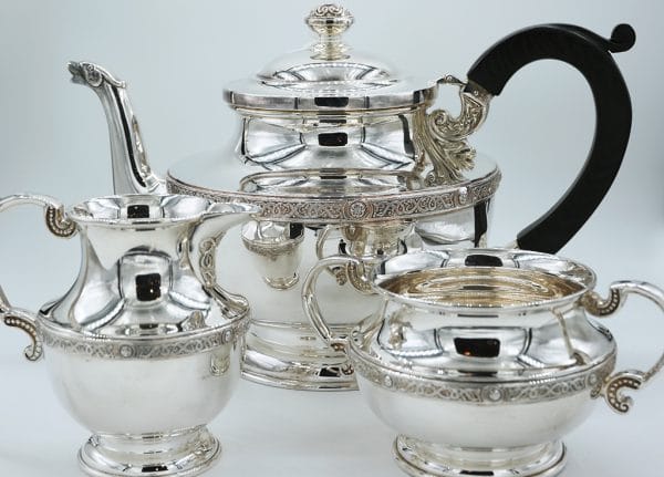 Royal Irish Silver Tea Set 1973 | CM Weldon
