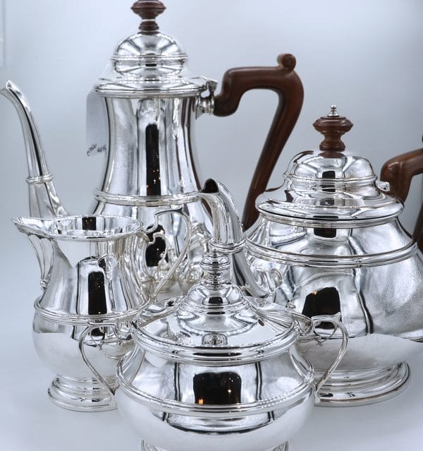 Irish Silver Tea & Coffee Set | CM Weldon