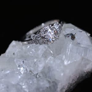 1.40ct Cushion Cut Diamond Ring | CM Weldon