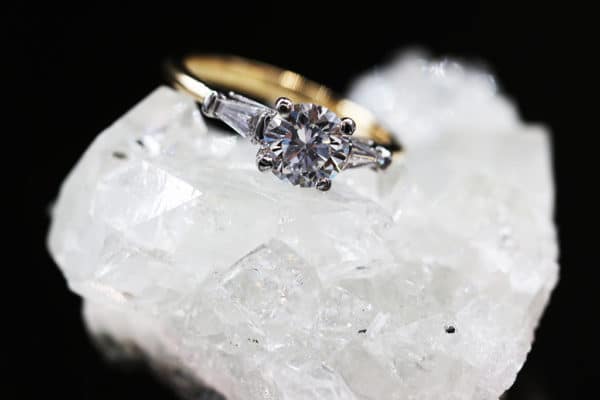 0.88ct diamond engagement ring | CM Weldon
